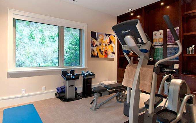 深圳装修设计室内家庭健身房，让自己过上健康生活
