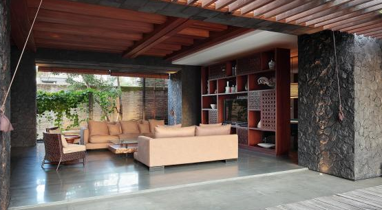 深圳独立别墅装修设计成印尼风格，异域风情家里享
