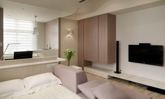 深圳单身公寓如何进行室内装修设计？学会下面四点就足够